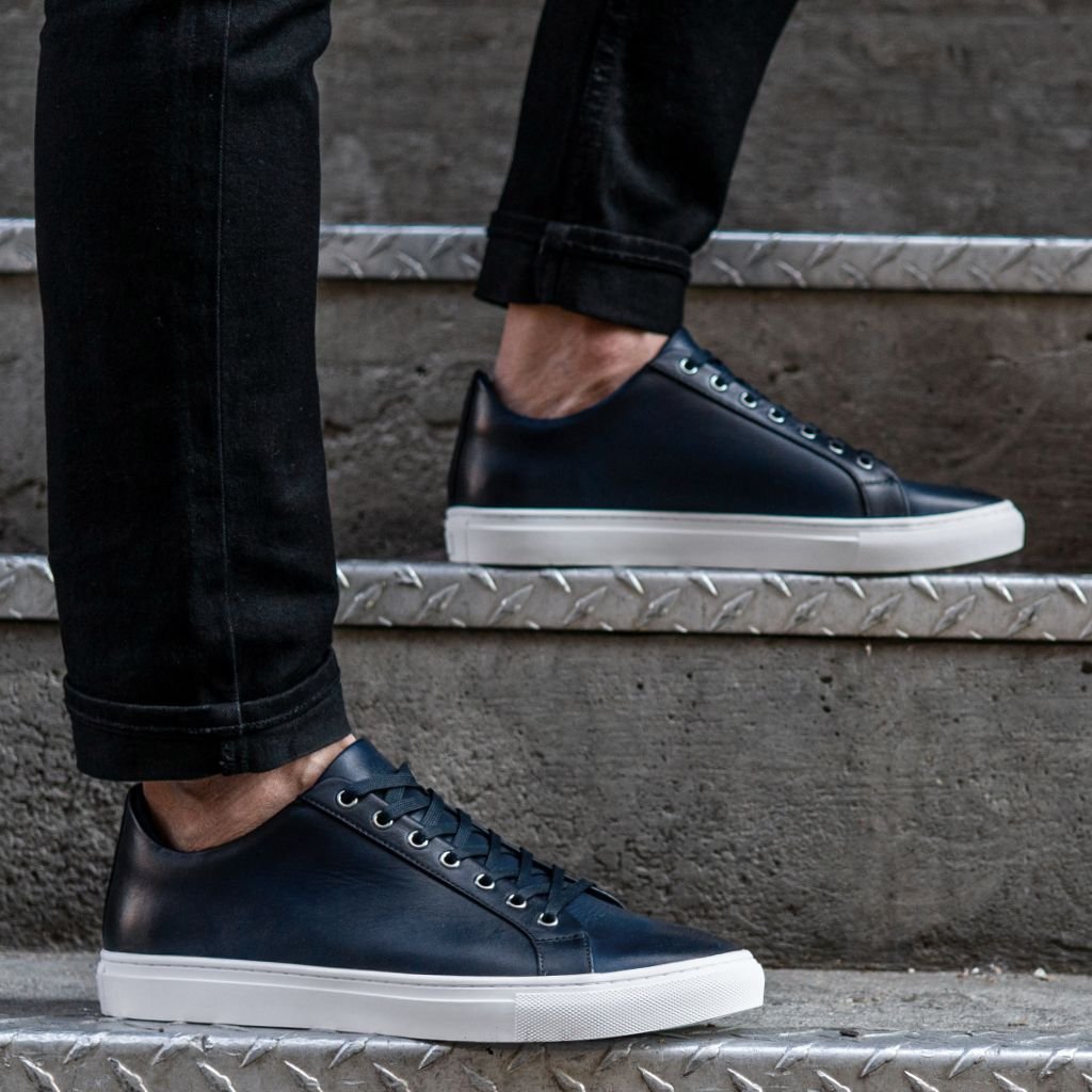 premier low top | deep blue