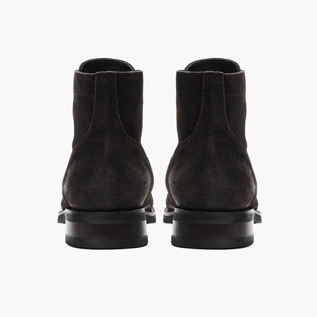 captain | dark olive suede