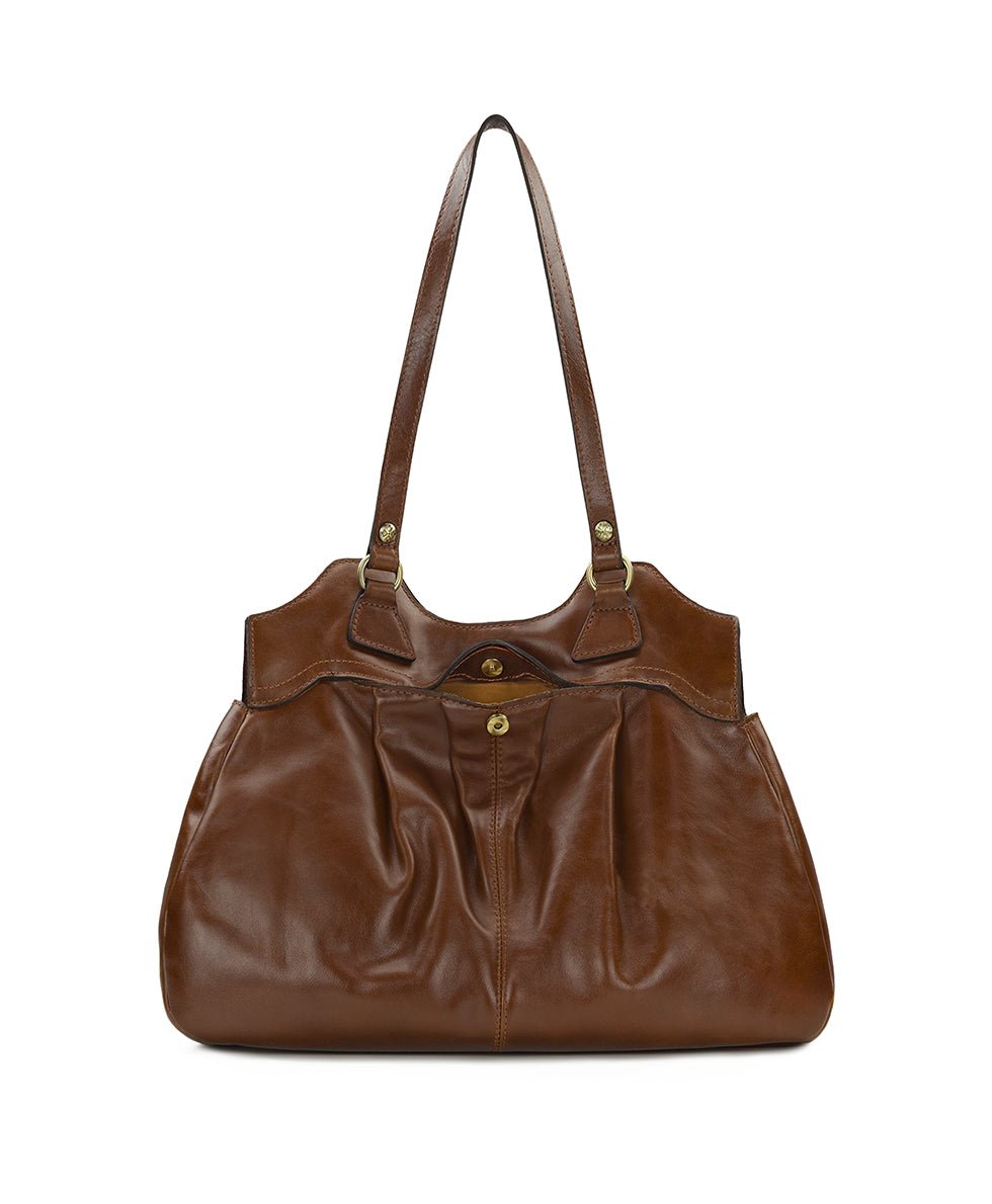 napoli satchel vintage distressed leather