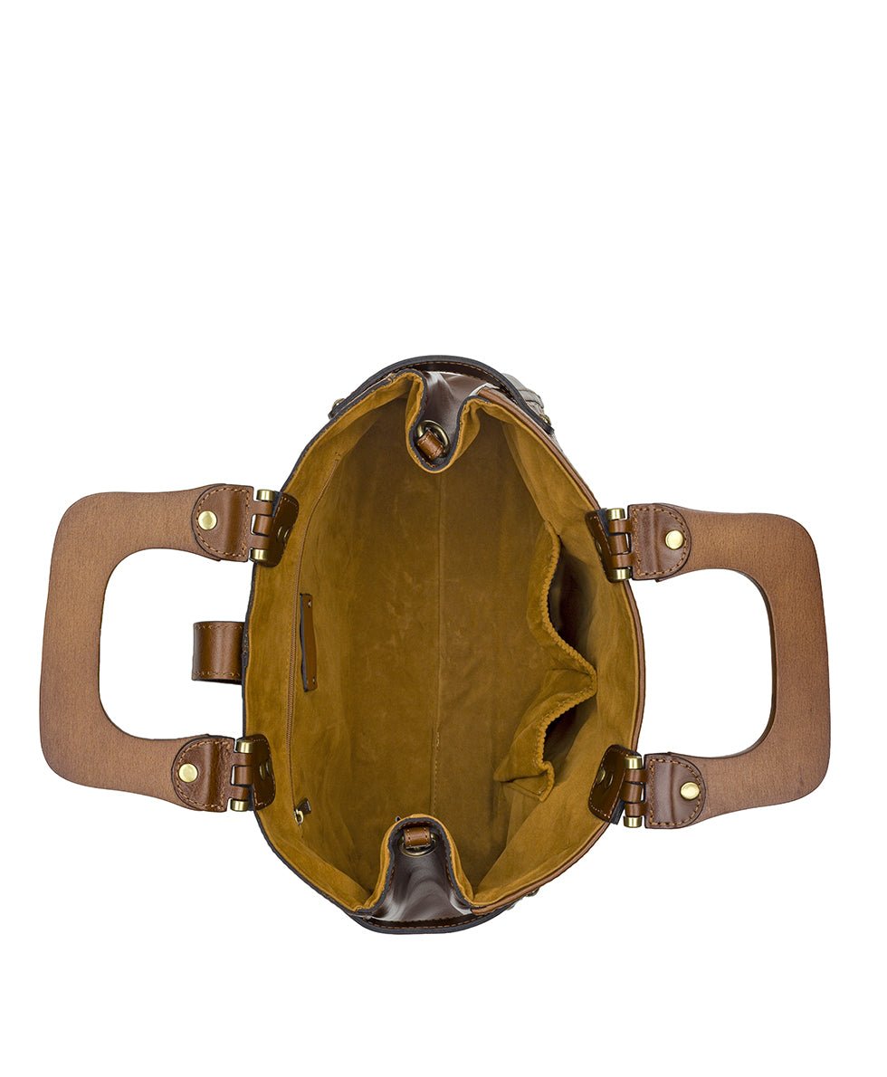 sancia woven satchel vintage distressed woven