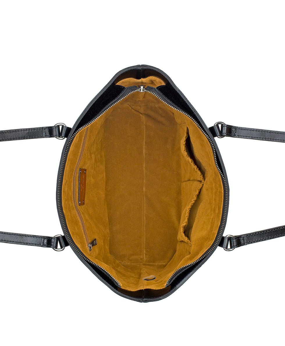 violetti tote vintage distressed leather