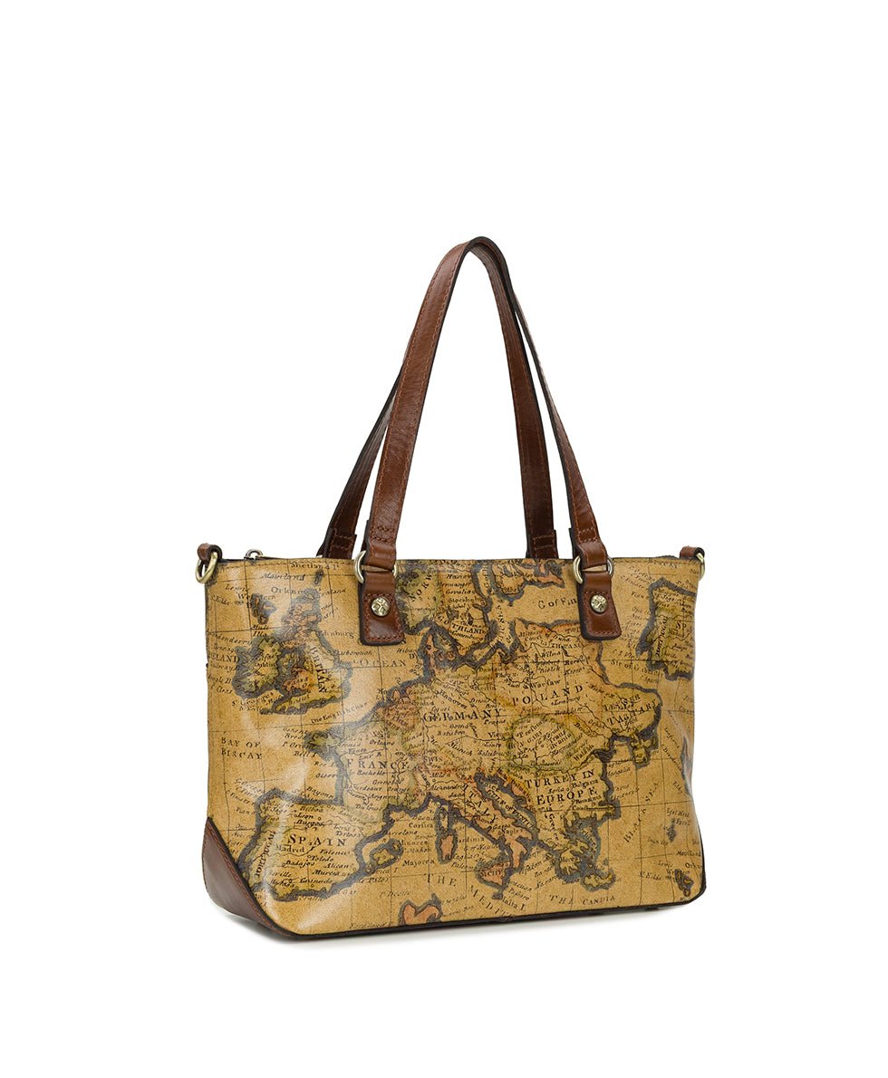 mori satchel european map
