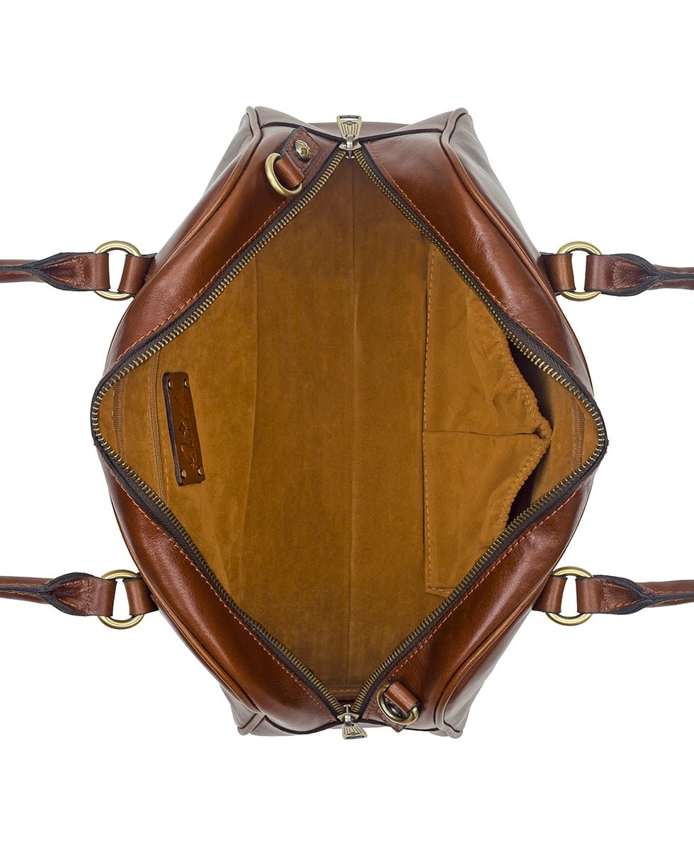 pomezia satchel crossbody vintage distressed leather