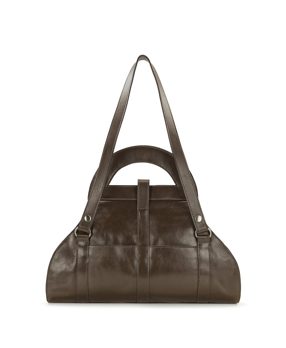 milania convertible satchel vintage distressed leather