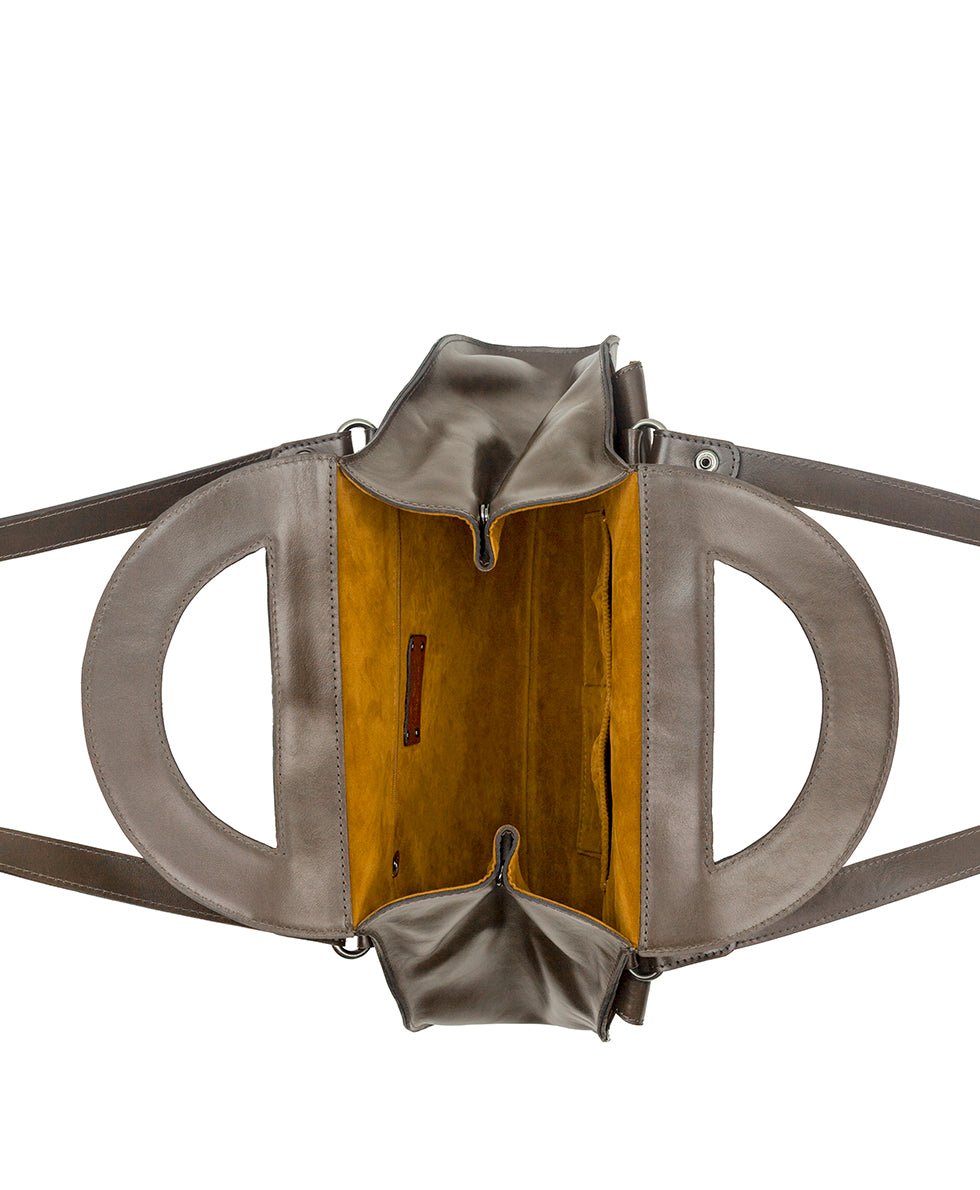 milania convertible satchel vintage distressed leather